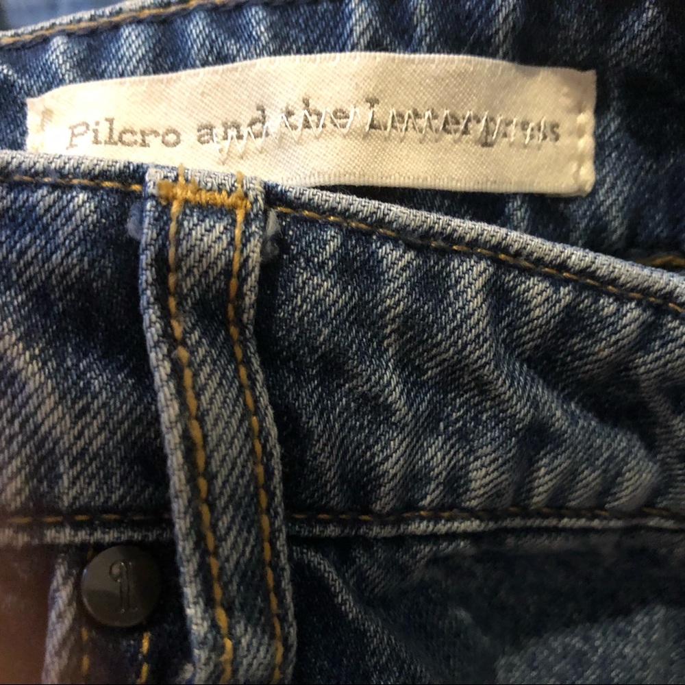 Anthropologie PILCRO and the Letterpress fringe hem jeans - Picture 9 of 10